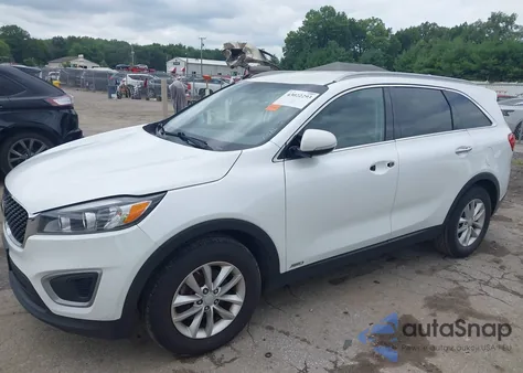 2016 Kia Sorento 2.4L Lx from USA, damaged, VIN 5XYPGDA38GG001833